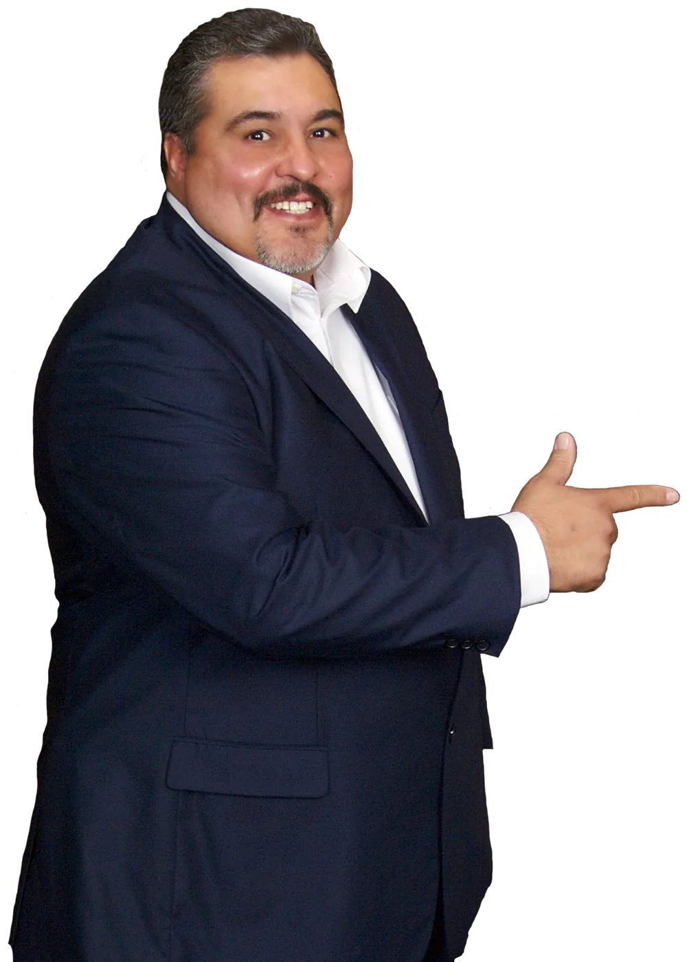 Gustavo Bañuelos, founder of Gbcasas Investment & Management Inc., in his Montebello office
